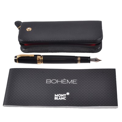 Lot 234 - Montblanc Boheme retractable nib fountian pen