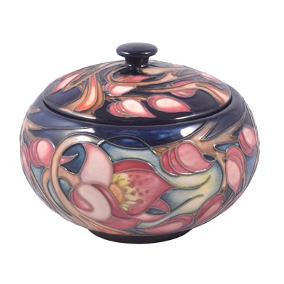 Lot 101A - Emma Bossons for Moorcroft Pottery, a Collector's Club limited edition bowl and cover