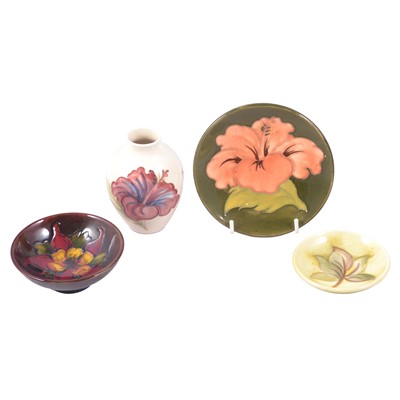 Lot 109 - Four items of Moorcroft Pottery