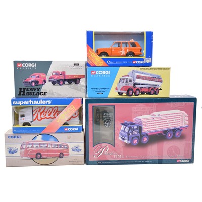 Lot 12 - Six Corgi die-cast models, boxed