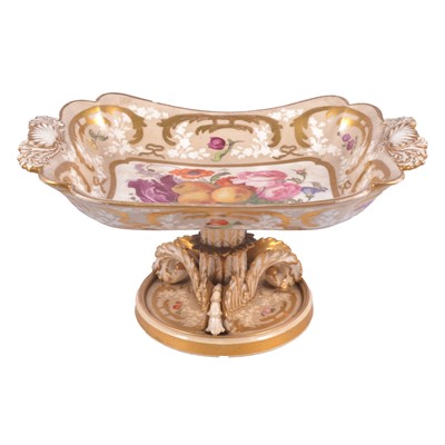 Lot 68 - Regency porcelain comport, probably Coalport
