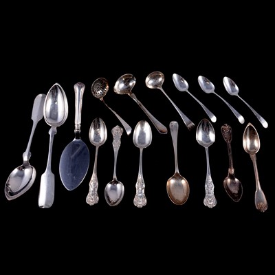 Lot 336 - Silver cutlery