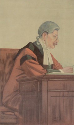 Lot 263 - Six caricature prints and two Fashion prints