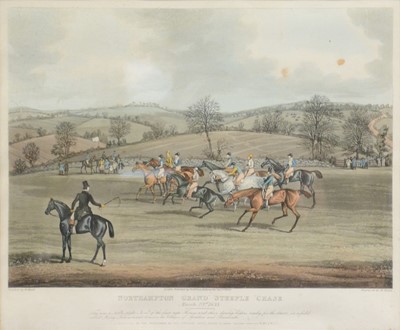 Lot 383 - Henry Pyall after James Pollard, Northampton Grand Steeple Chase