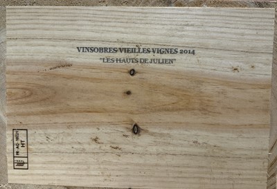 Lot 52 - Vinsobres Vieilles Vignes 2014 'Les Hauts de Julien', Cotes du Rhone