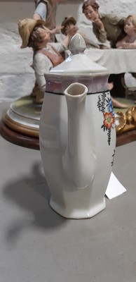 Lot 32 - Nippon porcelain comport, Japanese cabaret tray, etc.