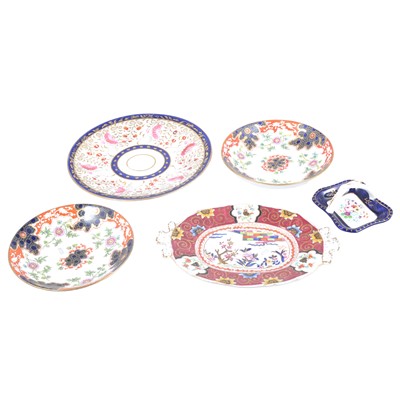 Lot 34 - Mason's Patent Ironstone oval stand, etc.