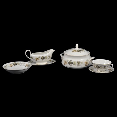 Lot 67 - Large Royal Doulton dinner service, 'Larchmont' pattern.