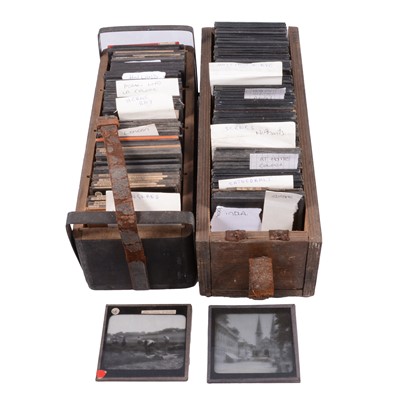 Lot 123 - Collection of Magic Lantern slides - topographical and scenes of Britain