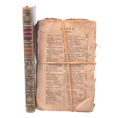 Lot 99 - John Clare, The Rural Muse Poems, First Edition 1835; Guide to Northamptonshire.