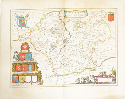 Lot 392 - Johannes Blaue, Leicestrensis Comitatus / Leicestershire.