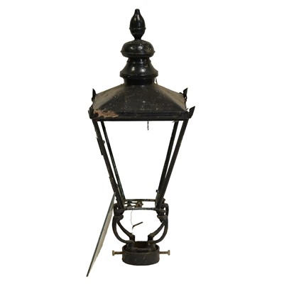 Lot 406 - Metal framed outside lantern