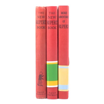 Lot 144 - The New Rupert Book, 1938 annual, Daily Express; and two facsimile annuals
