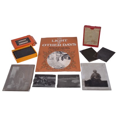 Lot 181 - Robert French, photographer - a collection of glass negatives.