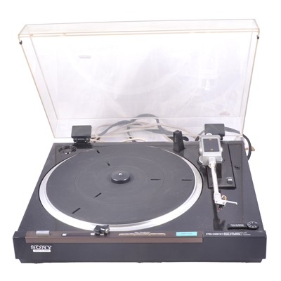 Lot 231 - Sony PS-X600 Fully automatic stereo turntable system