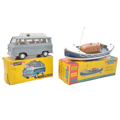Lot 305 - Two Telsalda model vehicles, boxed
