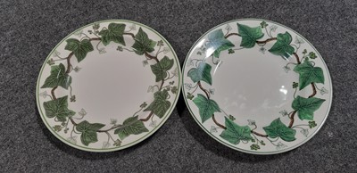 Lot 46 - Wedgwood 'Napoleon Ivy' large tea and dinner service; and a part Royal Doulton 'Sarabande' service