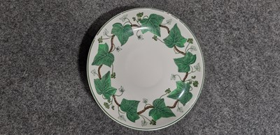 Lot 46 - Wedgwood 'Napoleon Ivy' large tea and dinner service; and a part Royal Doulton 'Sarabande' service