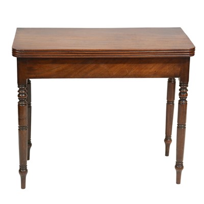 Lot 441 - Early Victorian mahogany tea table