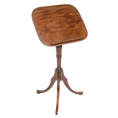 Lot 445 - Victorian mahogany reading table