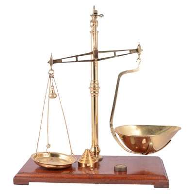 Lot 174 - Good set of W & T Avery Ltd balance scales
