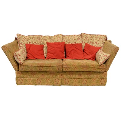 Lot 433 - Knole type sofa