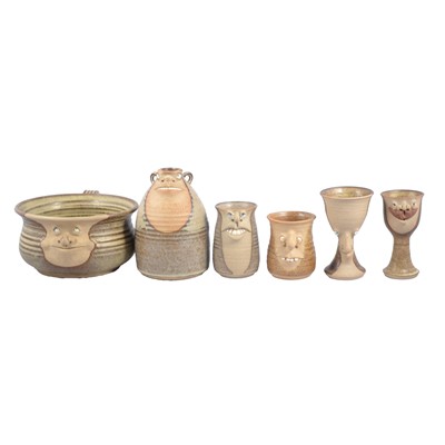 Lot 112 - A collection of Muggins ceramics .