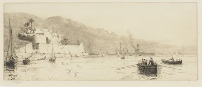 Lot 392 - William Lionel Wyllie, Villa Franche