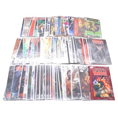 Lot 348 - Seventy-three Dynamite, other comics and novels