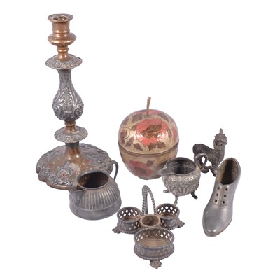Lot 178 - Egyptian themed jardiniere, etc