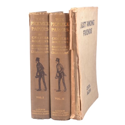Lot 95A - Charles Dickens, Cecil Aldin [illus.] The Posthumous Papers of the Pickwick Club, 2 vols