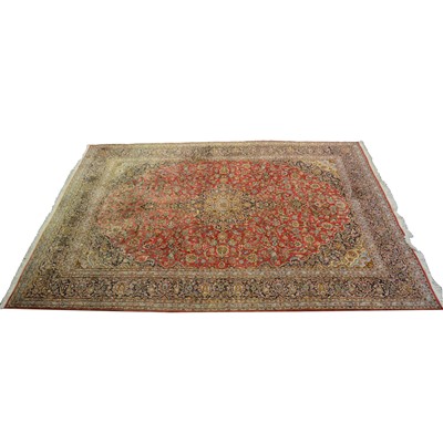 Lot 514 - Tabriz pattern carpet