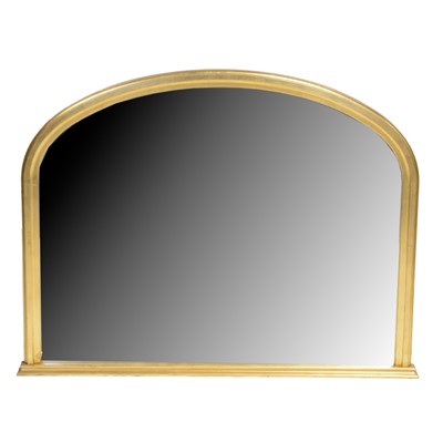 Lot 408 - Reproduction overmantel mirror