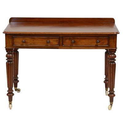 Lot 469 - Victorian mahogany side table