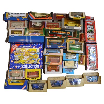 Lot 56 - Approximately thirty boxed die-cast models and vehicles