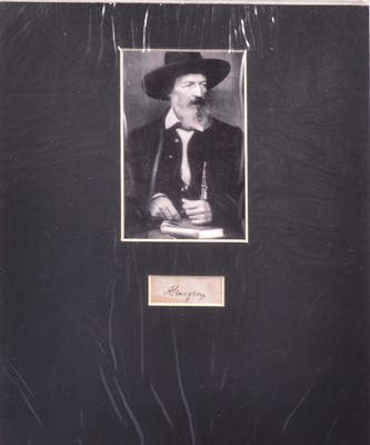 Lot 279 - Literature: Alfred Tennyson, autograph