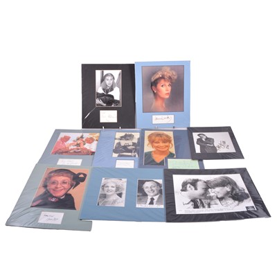 Lot 282 - British Sitcom/ Comics, a collection of autographs