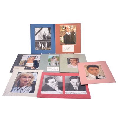 Lot 281 - British Comics and Celebrities, a collection of autographs, 1990s