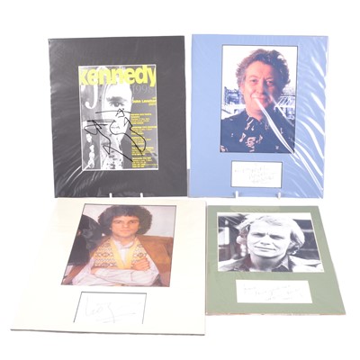 Lot 268 - Music: quantity of assorted autographs, Country, Pop and other genres