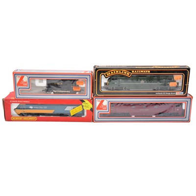 Lot 465 - Four Lima, Mainline and Hornby OO gauge diesel locomotives, boxed