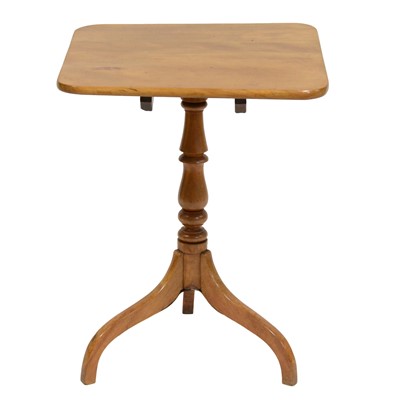 Lot 464 - Mahogany tilt-top supper table