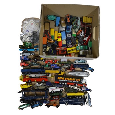 Lot 35 - Approximately ninety loose play-worn die-cast models