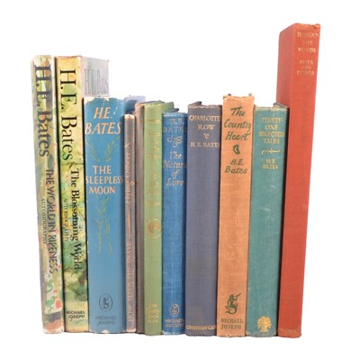Lot 156 - H E Bates, The Blossoming World, Michael Joseph, London 1971, and ten other 1st editions.