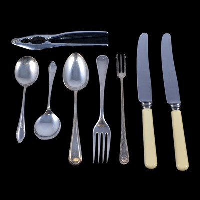 Lot 165 - Silver plated cutlery, etc.