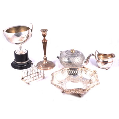 Lot 201 - Quantity of silver plated wares