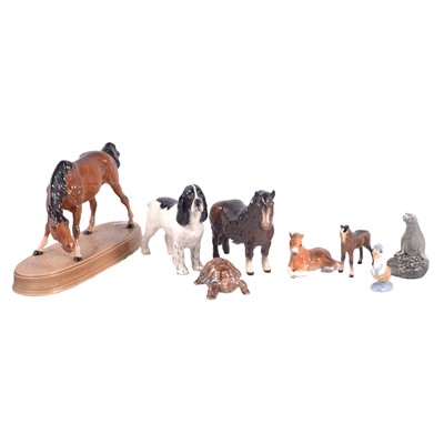 Lot 137 - Beswick and other animal models
