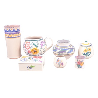 Lot 116 - Large collection of Poole Pottery kitchen and table wares