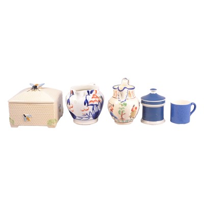 Lot 86 - Box of decorative kitchen ceramics, etc