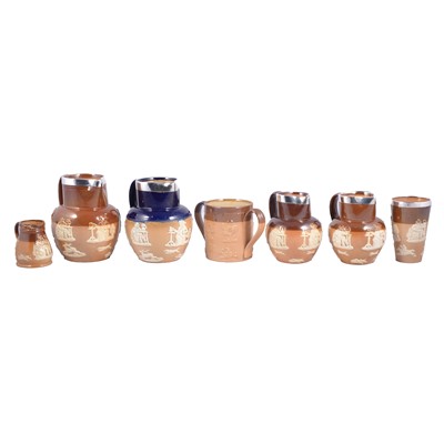 Lot 128 - Small collection of Doulton stoneware