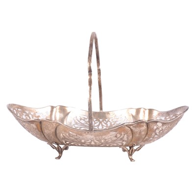 Lot 319 - Silver basket